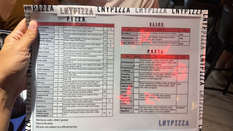 小紐約披薩 中山店 LNYPIZZA Little New York Pizzeria Zhongshan