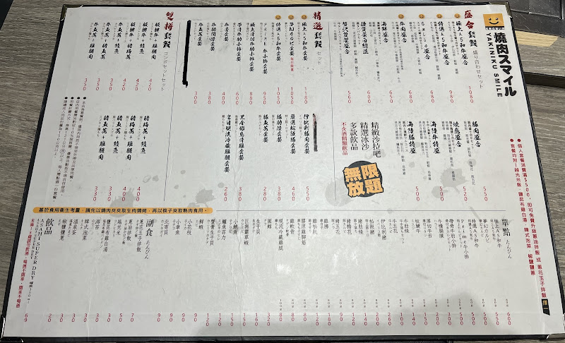 焼肉スマイル（燒肉Smile）新北三重店