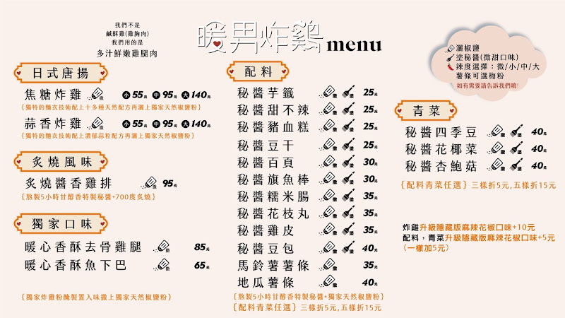 暖男炸雞永吉店