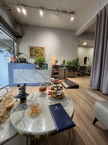 奧黛藍越式洗頭